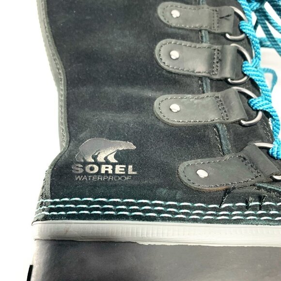 Sorel Joan Of Arctic Knit Waterproof Snow Boots Women Size 6.5 - Picture 8 of 9